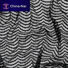 Patterned sheer curtain fabric ORSINA cottonhome