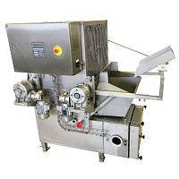 Continuous industrial cooker batchshrimp