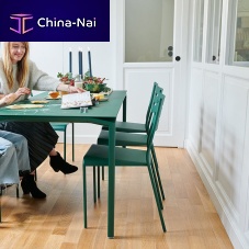Contemporary chair FACTO gardenindoorsheet steel