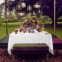 Pendant lamp NEW WAVE OPTICglasscontemporaryoutdoor