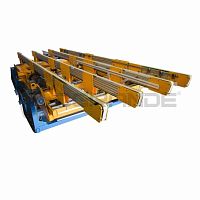 Multi-function conveyor belt for the automotive industryprocess