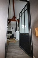 Interior door steelswingsemi-glazed