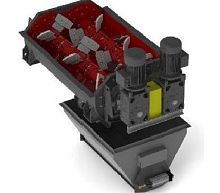 Paddle mixer batchsolid/liquidvertical