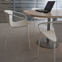 Contemporary chair SOLEAoutdoorindoorpolypropylene
