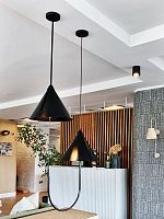 Pendant lamp MAATbronzepowder-coated steelcontemporary
