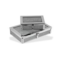 Instrument sterilization basket CIL-003 001 001perforatedstainless steelwire
