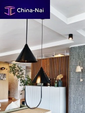 Pendant lamp MAATbronzepowder-coated steelcontemporary