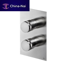 Double-handle shower mixer tap MB439/MB440built-inthermostaticstainless steel