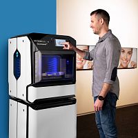 Dental 3D printer J5 DentaJetPolyJetfloor-standing