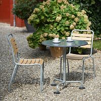 Contemporary garden chair outdoorashplastic