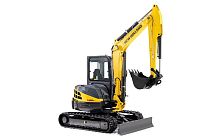 Mini excavator E55B SRcrawlerfor construction