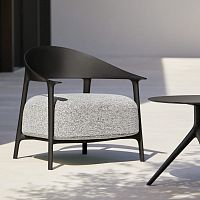 Contemporary lounge chair AFRICA fabricpolypropyleneupholstered
