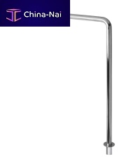 Stainless steel grab bar BS0010CL-shapedwall-mountedcommercial