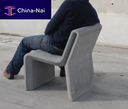 Contemporary chair AR PURO : Individual Chairconcretefor public spacecommercial