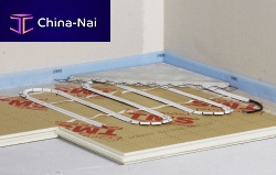 Acoustic insulation TMS®polyurethanerigid panelfor heated floors