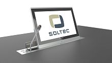 Conference table touch screen STRET156G-10recessedmotorizedretractable