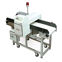 Tunnel type metal detector IP66with conveyorfor the food industry