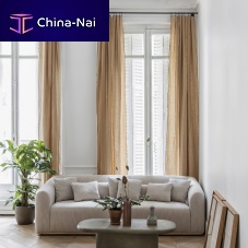 Plain curtain CARLINA eyeletlinen