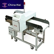 Tunnel type metal detector IP66with conveyorfor the food industry