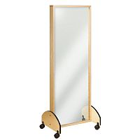 Posture mirror on casters 6210