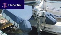 Protective cover for inflatable boats