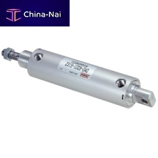 Pneumatic cylinder Economairwith threaded rodsdouble-actingaluminum