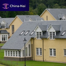 Interlocking roof tile DEL CARMENflatslateblack