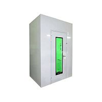 Emergency shower airbuilt-in