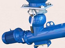 Screw conveyor horizontaltubulartransport