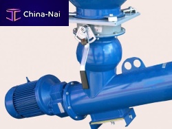 Screw conveyor horizontaltubulartransport