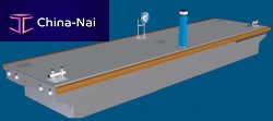 Floating breakwater concretesteel