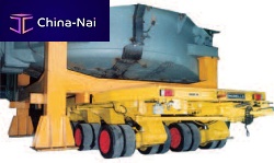 Flatbed trailer 10.6 x 3.85 x 1.25 m | VCP4 E 240/5more than 6 axlestowedfor industrial materials