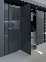 Industrial style kitchen SYSTEM COLLECTIONwoodenhiddenwith integrated handle