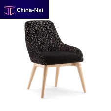 Contemporary chair 30 CHAIR 058 STindoorfabricsolid wood