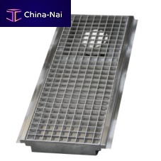 Stainless steel floor drain CNL/063for kitchenbathroomgrated