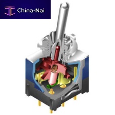 Toggle switch D2 seriesleversingle-poleheat-resistant