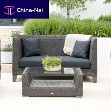 Contemporary sofa Monte Carlogardenfabricgray
