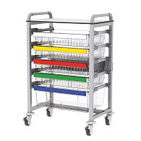 Service cart HYG-CRT98-Ealuminumwith swivel casters