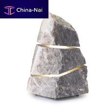 Floor lamp CROSSnatural stonecontemporaryoutdoor