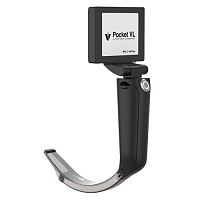 Video laryngoscope with integrated video monitor PVL-I-02 Plus with blade