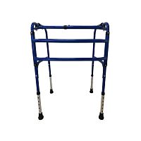 Height-adjustable mobility walker W1109folding