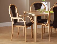 Contemporary chair UPPSALAindoorfabricplywood