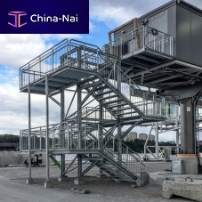 Stainless steel railing CHILDREN-SAFEgalvanised steelwith barsoutdoor