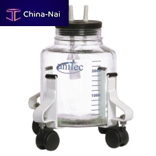 Body fluids suction jar stand AR410, AR420trolley-mounted1 jar
