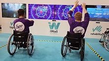 Arm mobility rehabilitation system iWall® balancelimbs mobilityvirtual