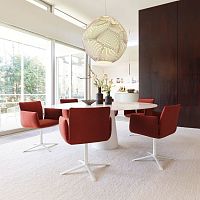 Contemporary chair JALISindoorfabricleather