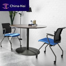 Contemporary chair Kleiber Airindoorfabricmetal base