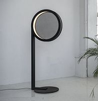 Floor-standing lamp HAPTICwoodencontemporarycorded