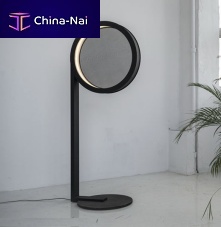Floor-standing lamp HAPTICwoodencontemporarycorded