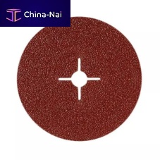 Aluminum oxide abrasive disc F100 fibergrindingfor surface cleaning